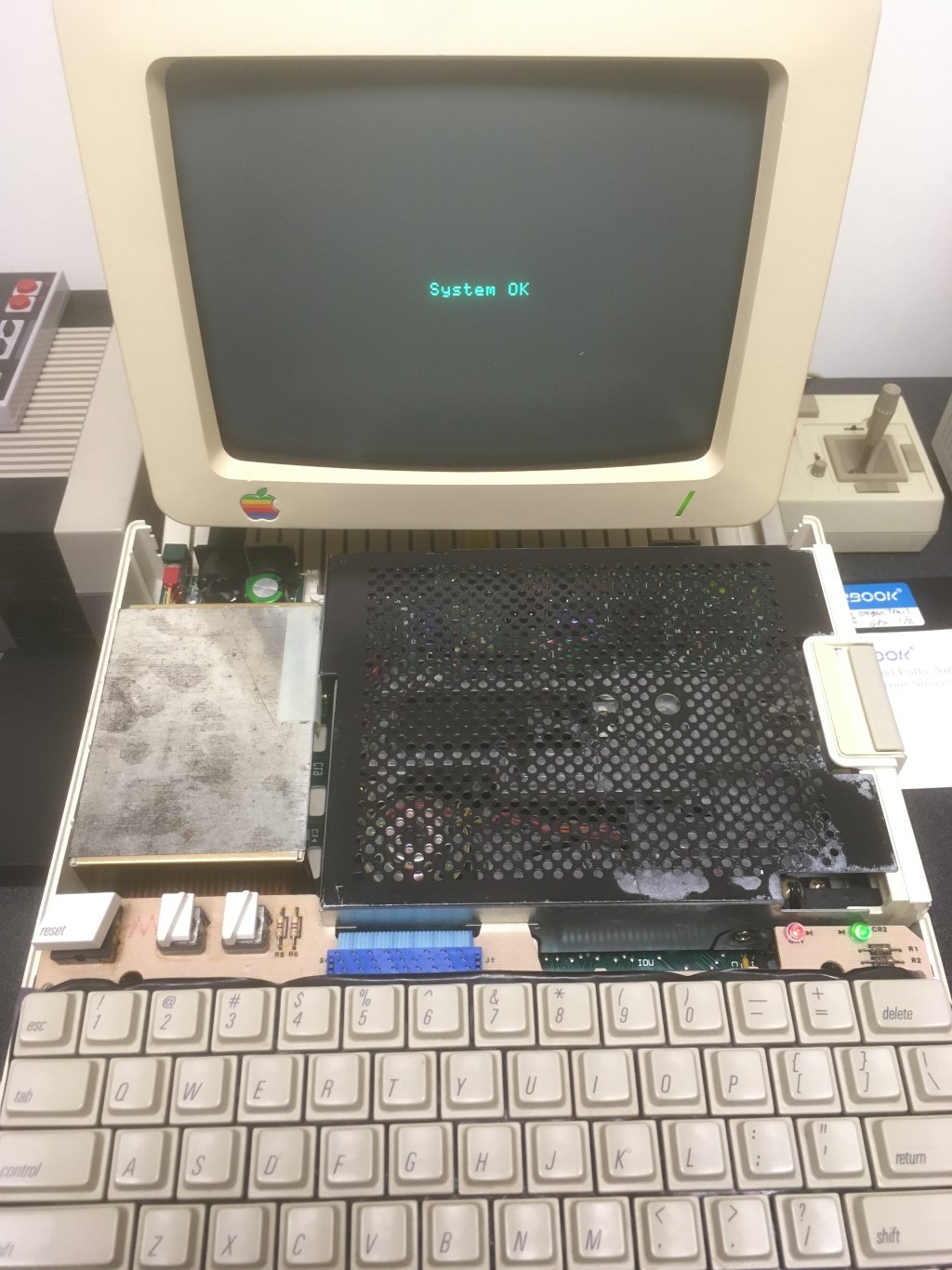 Apple IIc RAM diagnostic passed!
