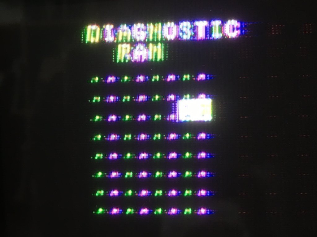 Apple III RAM diagnostics results 2