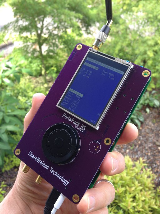 hackrf one with portapack